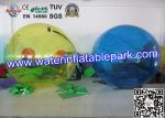 Transparent Floating Inflatable Water Ball , Walking Water Zorb Ball 2.5m