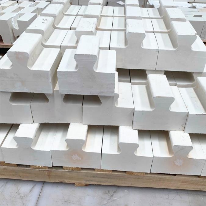 High Temperature Corundum Brick for Glass Kiln Sample Provided MgO Content of 0.05%