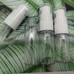 Round 30ml 1.06oz Neck 20mm Pet Sprayer Bottle Thick Wall Clear Color