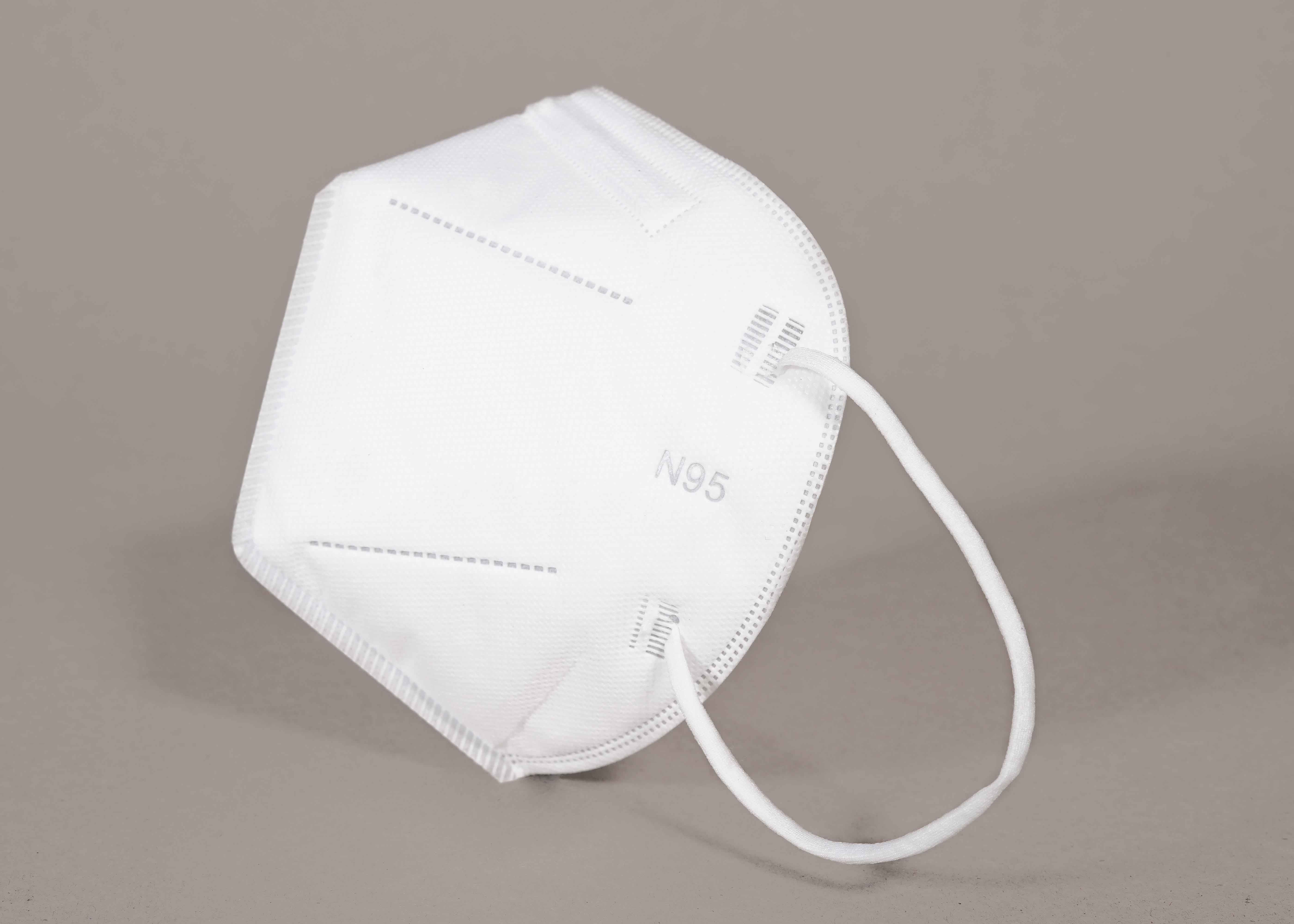 Anti Bacterial 4Ply N95 Pollution Mask For Public Places High Filtration