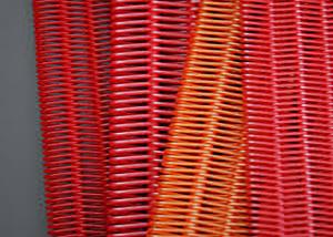 China Spiral Cargo Transportation Polyester Mesh Belt wholesale