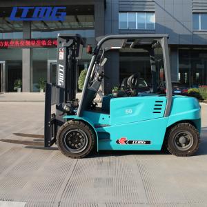 China 80v Battery 5 Ton Electric Forklift Rental , Manual Electric Forklift PMP Double Axle wholesale