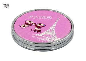 China Paris Tower Design Souvenir Mens Small Compact Mirror Girls Using wholesale
