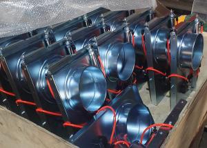 China Carbon Steel Galvanized 450mm Pneumatic Blast Gate wholesale