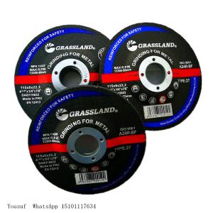 China 5&quot; Metal 125 X 6 X 22.23mm Abrasive Grinding Wheel Type 27 wholesale
