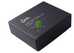 Matte Black Cardboard Jewelry Gift Boxes For Shipping Goods Offset Printing
