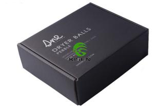 China Matte Black Cardboard Jewelry Gift Boxes For Shipping Goods Offset Printing wholesale
