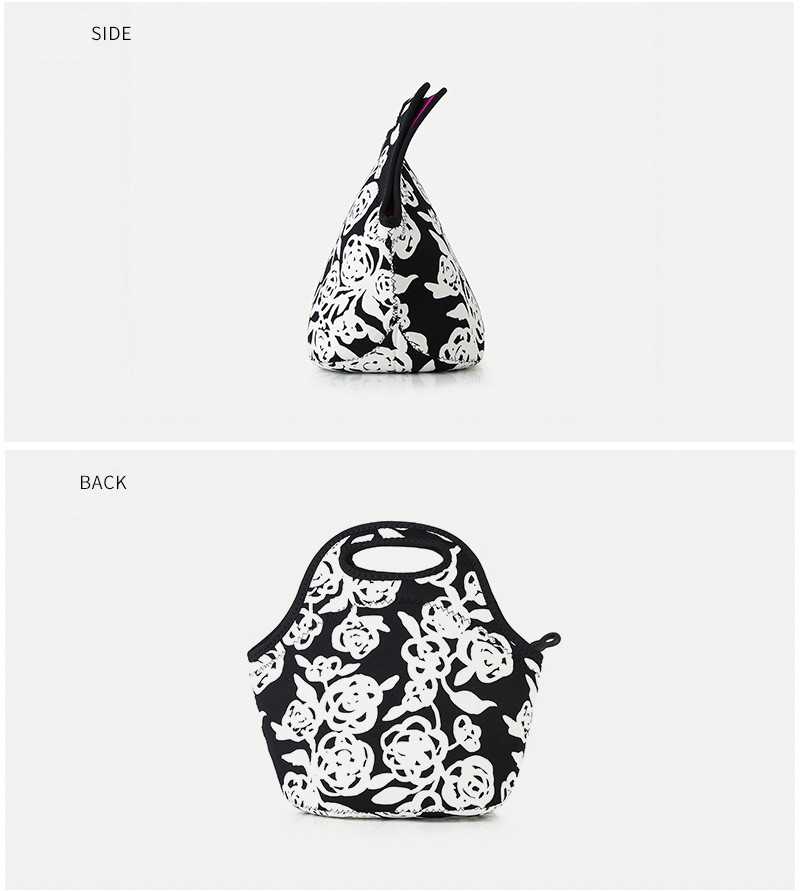 Custom Logo Picinc Insulated Reusable Neoprene Lunch Bag