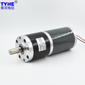 China Speed Adjustable 60mm DC Planetary Geared Motor 24V 11500rpm wholesale