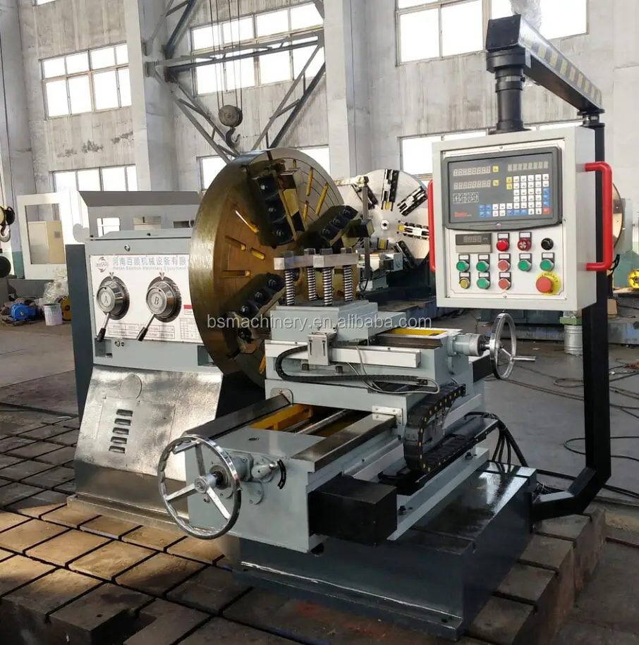 Conventional Floor Type Flange Turning Lathe C64200