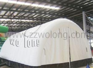 China inflatable dome tent, clear inflatable lawn tent wholesale