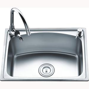 China 215mm Rectangular Stainless Steel Kitchen Sinks wholesale
