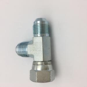 China JIC Female 74 Degree Cone Tee Hydraulic Adapter wholesale