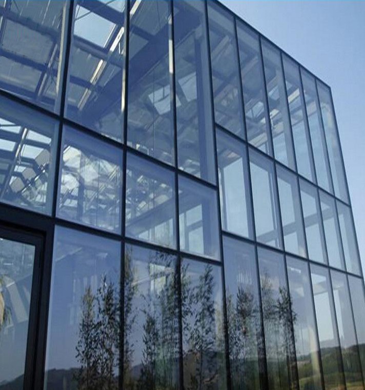 Vertical window glass washer machine