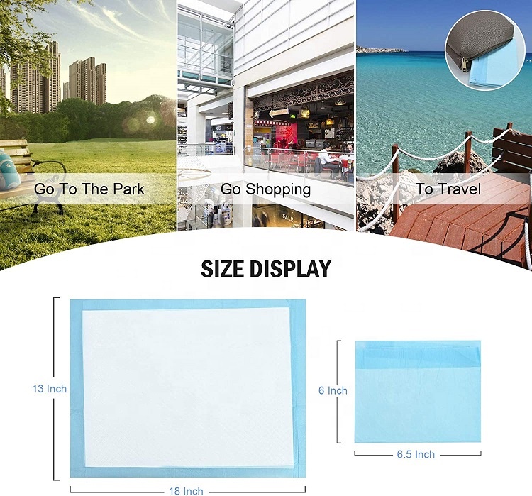 ISO9001/ISO14001/OHSAS18001 BV Certified Disposable Underpad Sheet for Bed Protection
