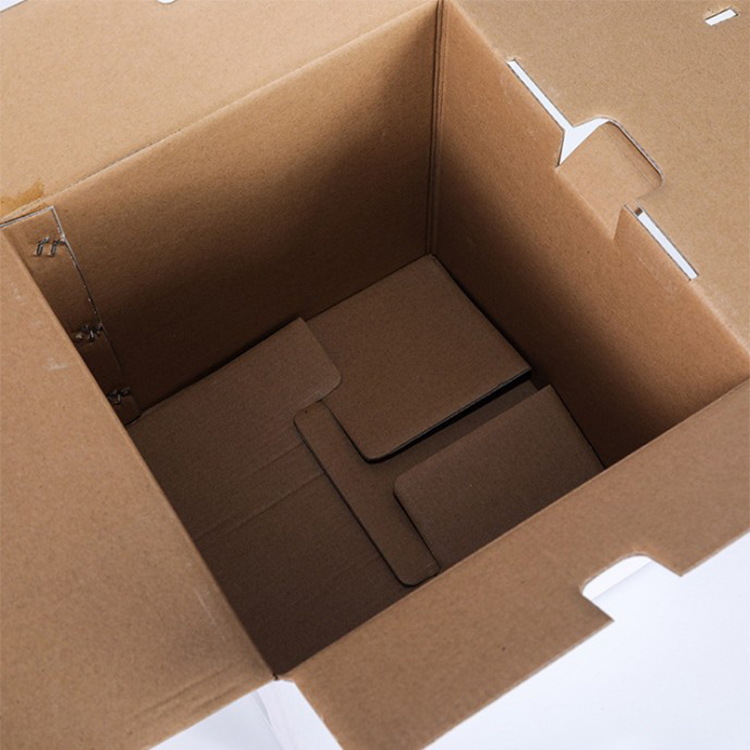 Fancy Cardboard Corrugated Boxes For Packing 24 Bottle Beer