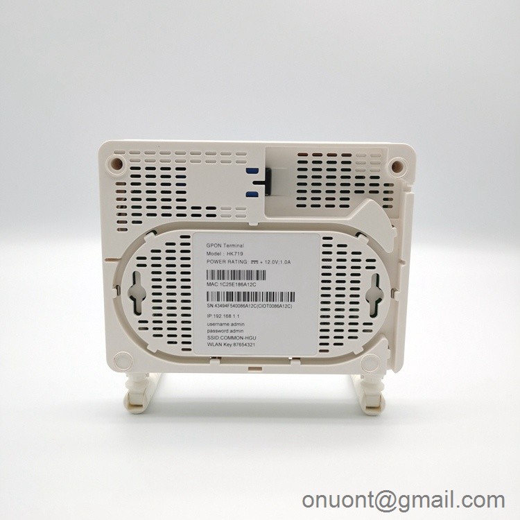 3dbi 12V 1.0A ZTE Chipset HK719 GPON ONU ONT SC UPC SC APC Connector