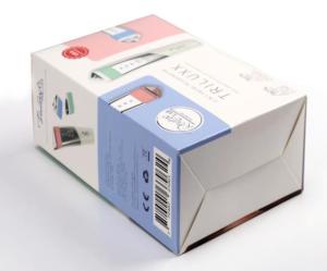China C2S Paper Aqueous Coating Cosmetic Packaging Boxes Cardboard C1S Paper wholesale