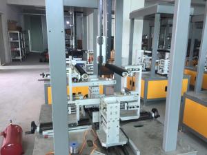 China Firm Automatic Paper Box Making Machine , Food Box Machine 120mm Depth on sale