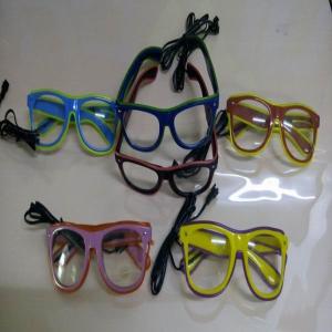 China party necessary el glasses/el wire glasses/glow glasses wholesale