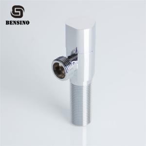 China Bathroom 1/2 190g 0.8MPA Silver Angle Control Valve wholesale