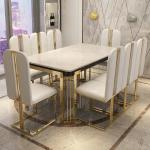 Quartz Hotel Restaurant Furniture Custom Restaurant Tables Set