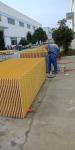 Walkways FRP Fiberglass Grating Panels 4×8 Durable Yellow