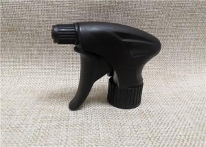 China Pure Black Plastic Trigger Sprayer Customized Tube Length 316SS Spring wholesale