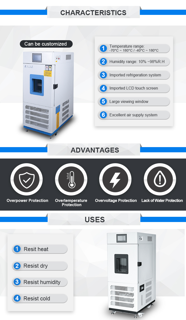 Stability Benchtop Environmental Test Temperature Humidity Chamber