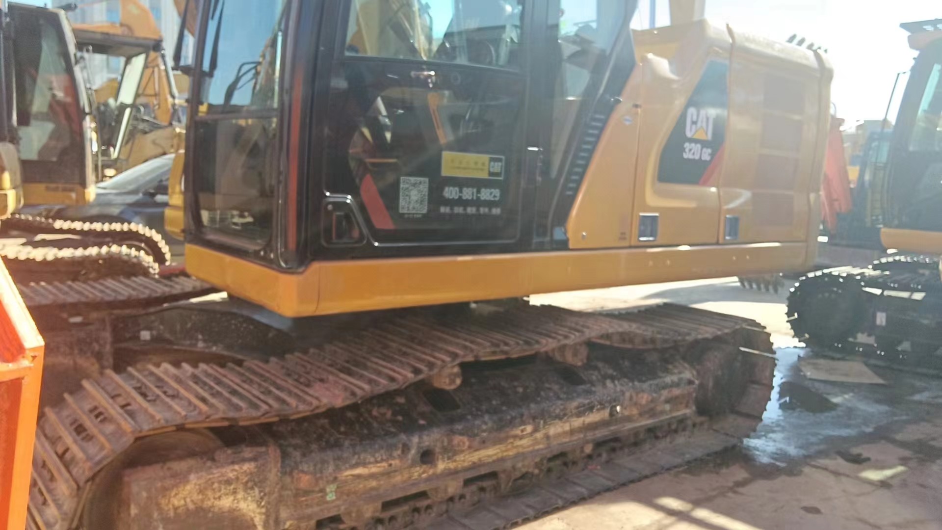 Cat 320GC Used Hydraulic Crawler Excavators Secondhand Mining Digger