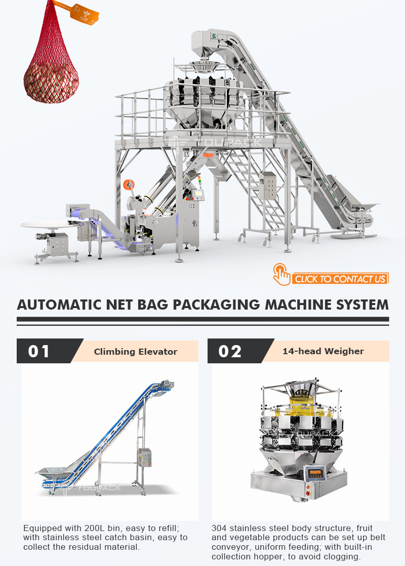 Semi Auto Mesh Bag Net Packing Machine For Onion Net Bag Sealing Clipping Packing Machine
