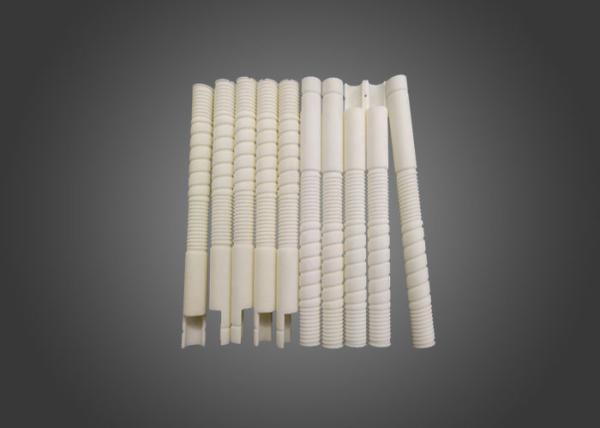 Mechanical Aluminium Oxide Ceramic Insulator Tube 1400 ℃ - 1650 ℃ Working
