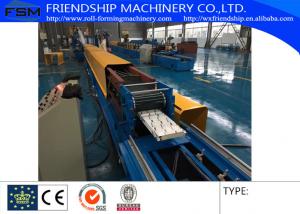 Automatic PU Sandwich Rolling Shutter Roll Forming Machine 0.5-0.8mm Thickness