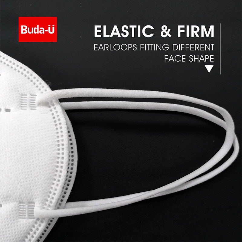 CE Mark Printing CE Respirator Mask FFP2 , FFP2 Protective Face Mask With CE 0370 , In China Export White List