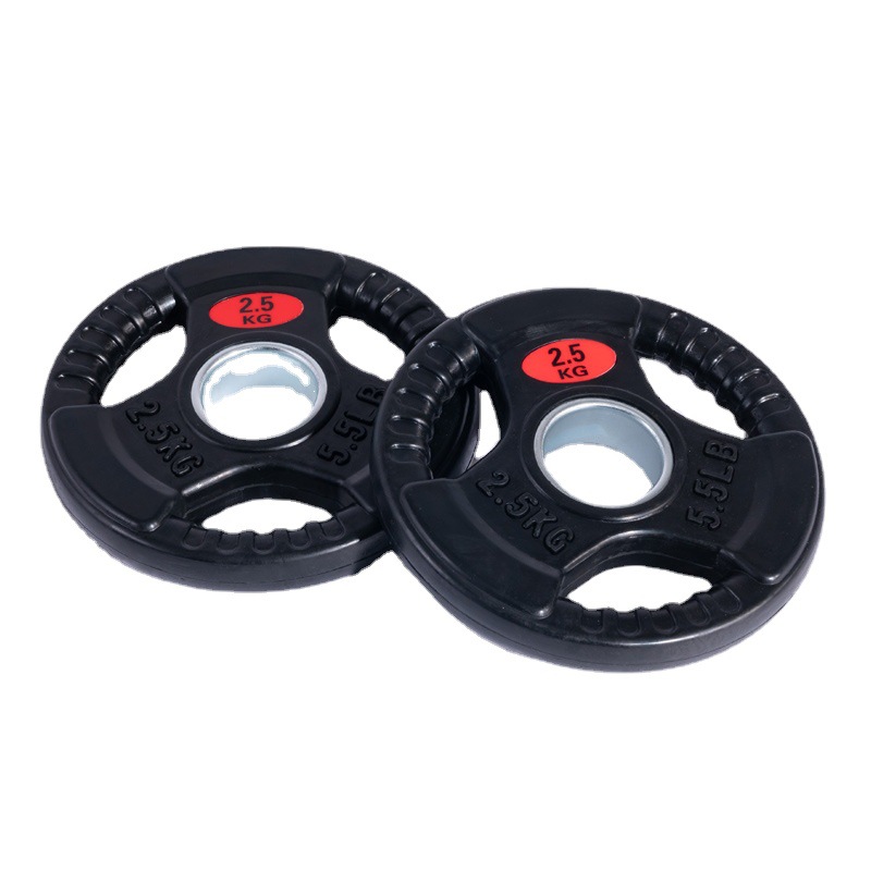 Gym Equipment Rubber Weight Plates Commercial Free Weights Weight Lifting