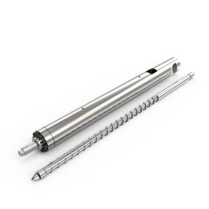 China SACM645 Vented Screw Barrel SKD61 For Plastic Recycling Machine Pelletizing Granule wholesale