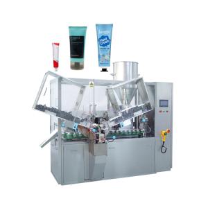 China Cosmetics Inner Heating Plastic Tube Filling And Sealing Machine wholesale