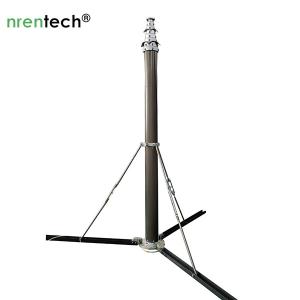 China 15m non-lockable pneumatic telescopic mast-30kg payloads/ light duty payloads telescopic mast/ antenna telescopic mast wholesale