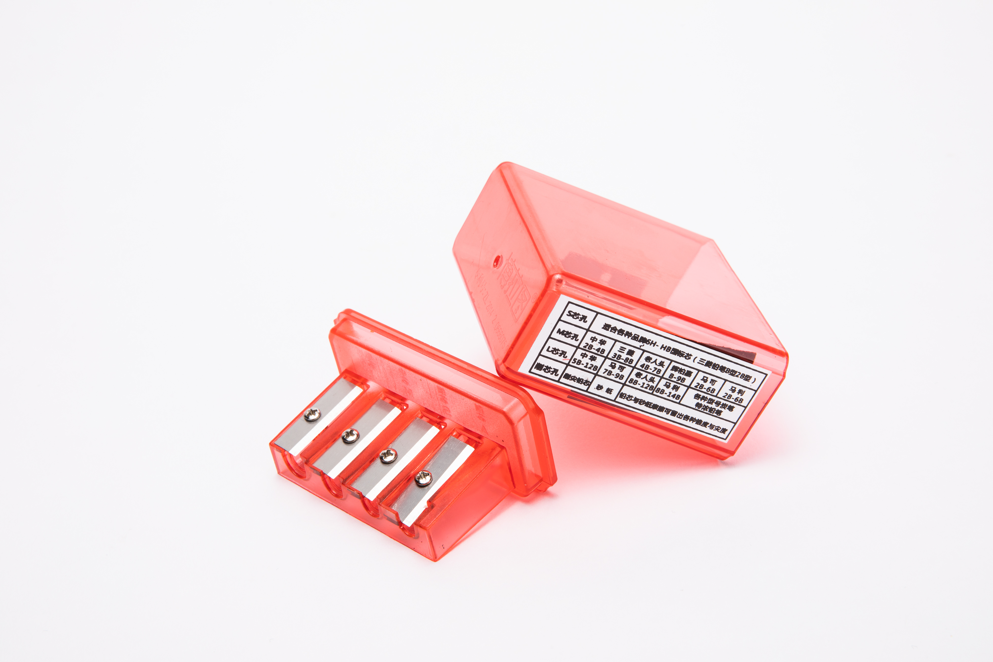 AS Four Hole Pencil Lead Sharpener For Sketching