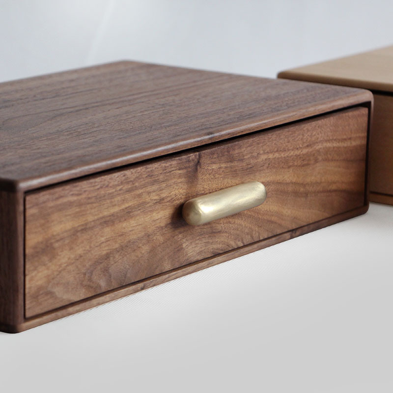 Ultralight Handmade Wooden Box Packaging Stable Mildewproof For Jewelry