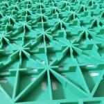 304.8*304.8*10mm PP Tiles for Badminton Basketball Court Outdoor Sports Gym