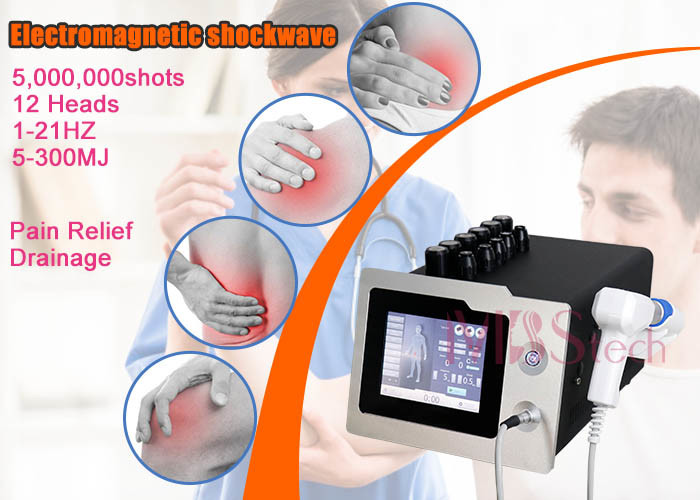 5000000 Shots Pneumatic Therapy ED Shockwave Machine