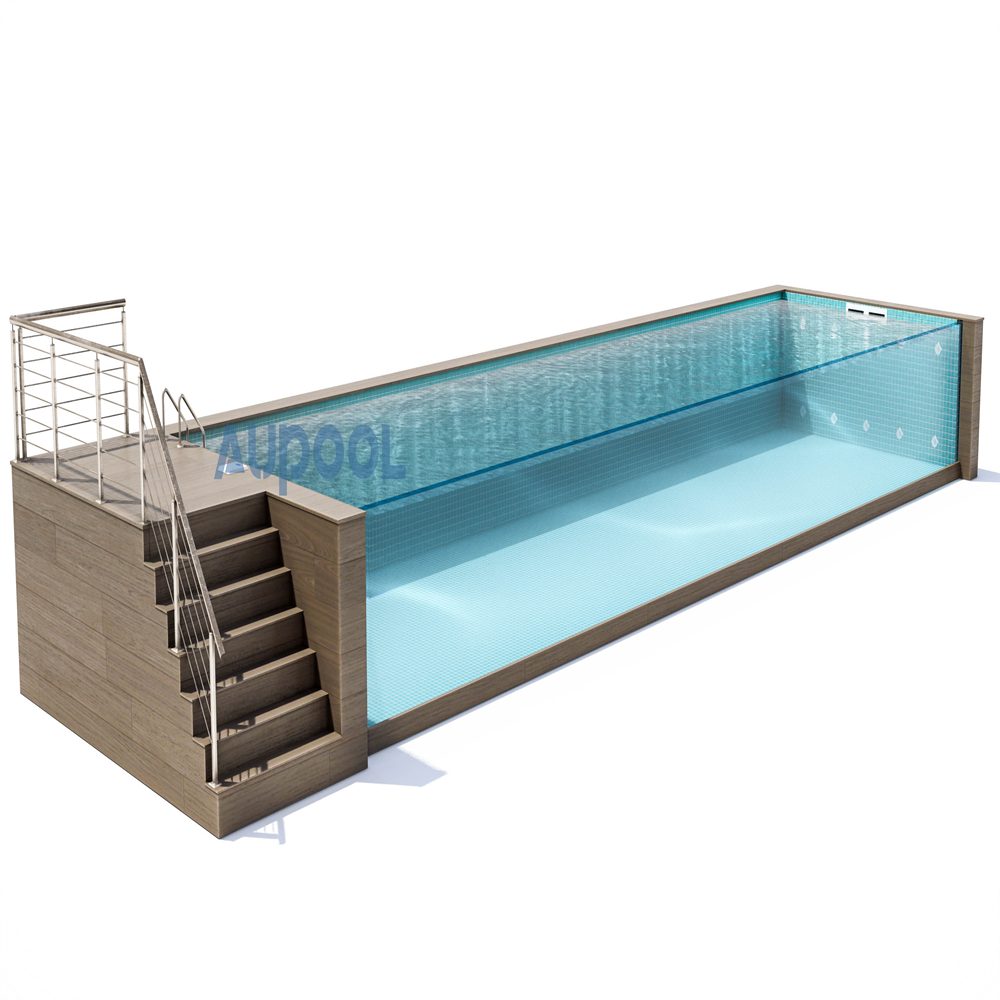 AP-2000 Prefabricated Pool for Above Ground Swimming in 20Ft 40Ft Shipping Container