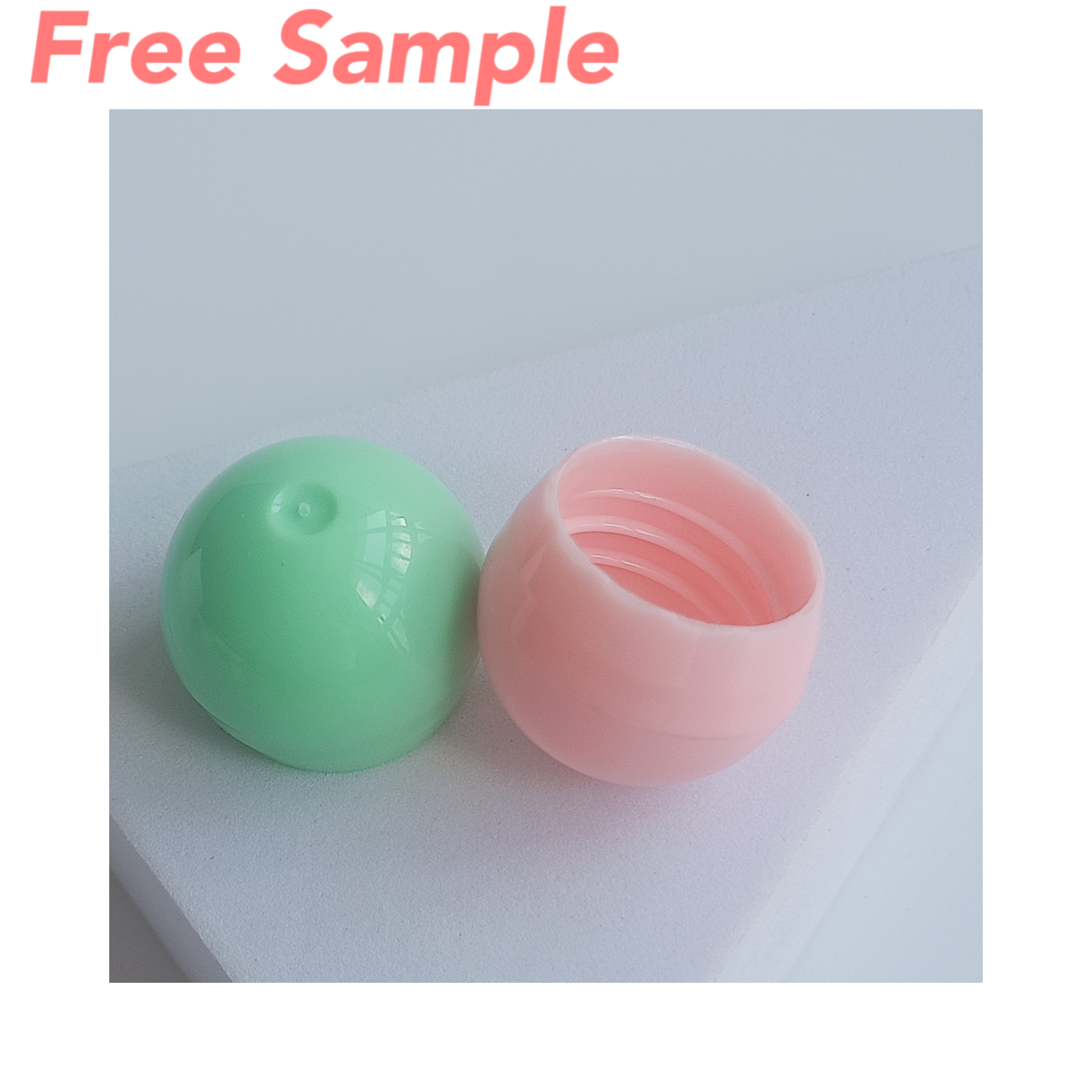 Recyclable 18mm Colorful Globular Screw Plastic Cap For Bottle Custom Order Accepted