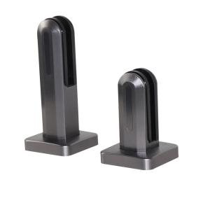 China Simple Design Aluminum Glass Frameless Swimming Pool Handrail Clamp for After-sale Service wholesale