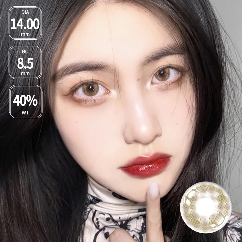 Oem Butterfly Contact Lens Solid Colored Contacts For Nearsightedness