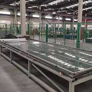 China Vacuum Hot Pressed Glass Platform Honeycomb Panel Making Machine wholesale