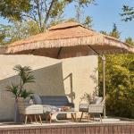 Customized Color Thatched Parasol for Outdoor Garden Patio Hotel Sun Protection