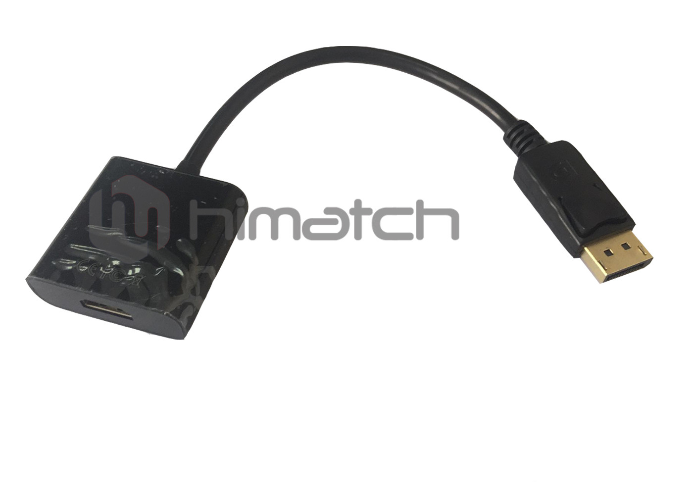 High Definition Displayport 1.2 Male To HDMI Female 1080P DP Video Cable