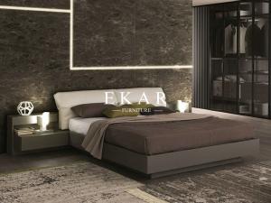 China Bedroom Furniture Simple Double Wooden Bed Designs ZZ-BD014 wholesale